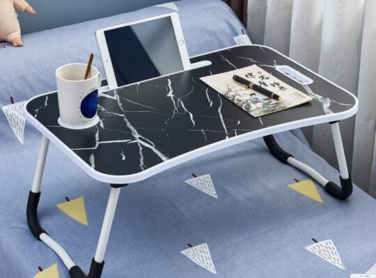 Smart Multi Purpose Laptop Table with Dock Stand/Study Table/Bed Table/Foldable/Portable Ergonomic Desk