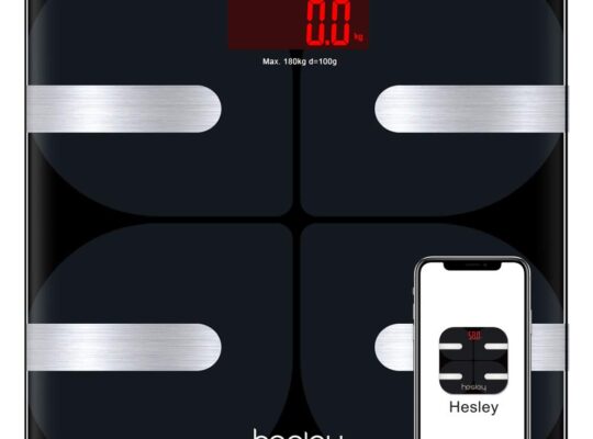 HESLEY Premium Smart Weight Machine/Weighing Scale with Bluetooth with Hesley App