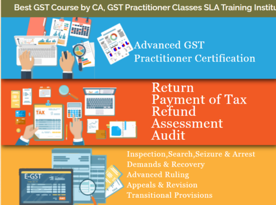 GST Certification Course in Delhi, GST e-filing, GST Return,